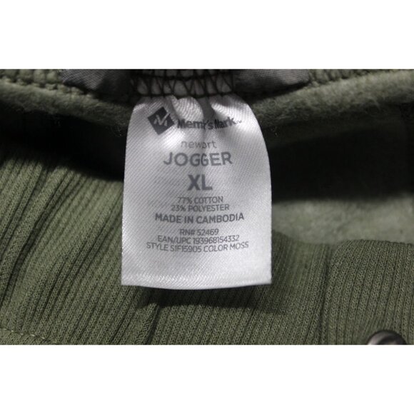 Member's Mark men's Newport drawstring waist fleece‎ jogger XL - Picture 8 of 10